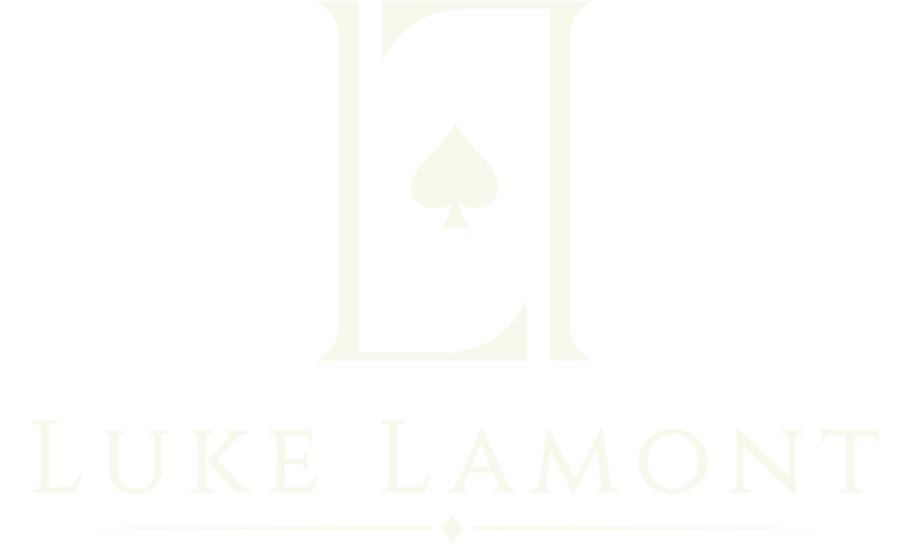 Luke Lamont Isle of Wight magician logo design